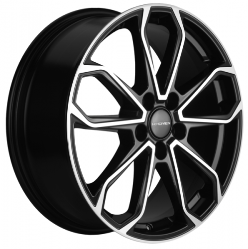 Khomen KHW1816 7x18 5*108 Et:47 Dia:60,1 Black-FP Khomen KHW1816 7x18 5*108 Et:47 Dia:60,1 Black-FP
