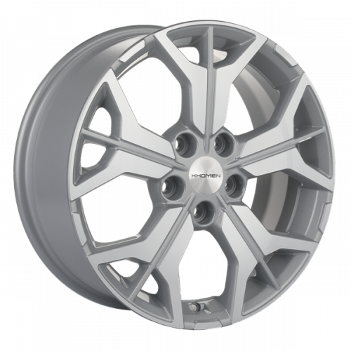 Khomen 1715 7x17 5*114,3 Et:45 Dia:66,1 F-SILVER-FP Khomen 1715 7x17 5*114,3 Et:45 Dia:66,1 F-SILVER-FP