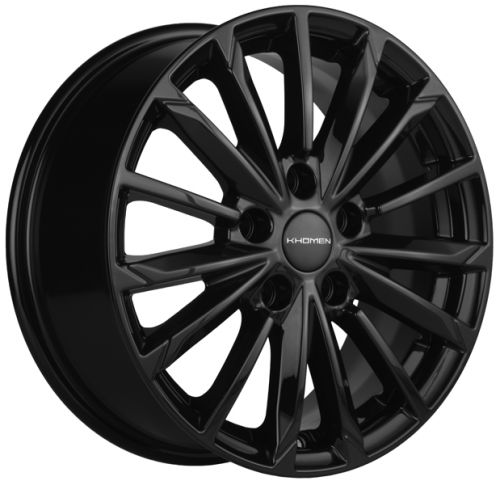 Khomen 1611 6,5x16 5*114,3 Et:40 Dia:66,1 Black Khomen 1611 6,5x16 5*114,3 Et:40 Dia:66,1 Black