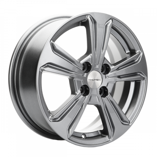 Khomen 1502 6x15 4*100 Et:46 Dia:54,1 Gray Khomen 1502 6x15 4*100 Et:46 Dia:54,1 Gray