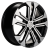 Khomen 1803 7x18 5*114,3 Et:35 Dia:60,1 BLACK-FP Khomen 1803 7x18 5*114,3 Et:35 Dia:60,1 BLACK-FP