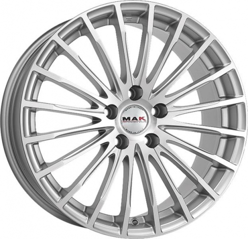 MAK FATALE 8x18 5*120 Et:40 Dia:72,6 Silver MAK FATALE 8x18 5*120 Et:40 Dia:72,6 Silver