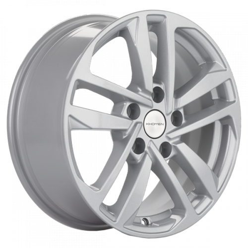 Khomen 1612 6,5x16 5*114,3 Et:45 Dia:60,1 F-Silver Khomen 1612 6,5x16 5*114,3 Et:45 Dia:60,1 F-Silver