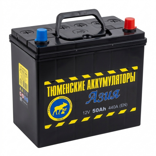 АКБ Тюмень 50 Ач о/п 6СТ-50LR Азия