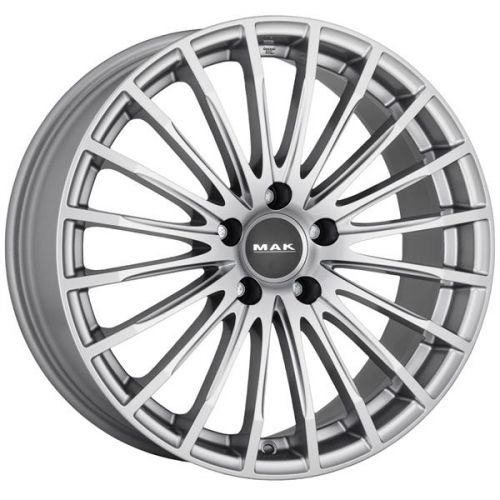 MAK STARLIGHT 7,5x17 5*112 Et:45 Dia:66,6 Silver MAK STARLIGHT 7,5x17 5*112 Et:45 Dia:66,6 Silver