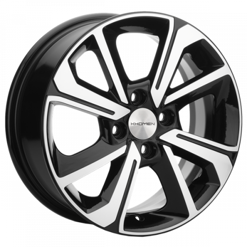 Khomen 1501 6x15 4*100 Et:50 Dia:60,1 Black-FP Khomen 1501 6x15 4*100 Et:50 Dia:60,1 Black-FP