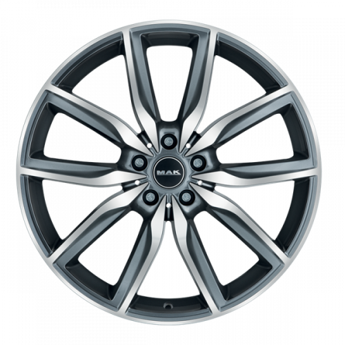 MAK Allianz 9x20 5*112 Et:30 Dia:66,6 Gunmetal Mirror Face MAK Allianz 9x20 5*112 Et:30 Dia:66,6 Gunmetal Mirror Face