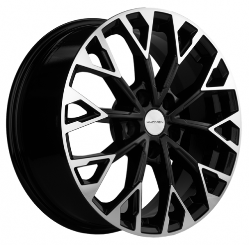 Khomen KHW1718 7x17 5*114,3 Et:46 Dia:67,1 Black-FP Khomen KHW1718 7x17 5*114,3 Et:46 Dia:67,1 Black-FP