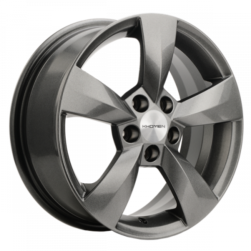 Khomen 1504 6x15 5*100 Et:40 Dia:57,1 G-Silver Khomen 1504 6x15 5*100 Et:40 Dia:57,1 G-Silver