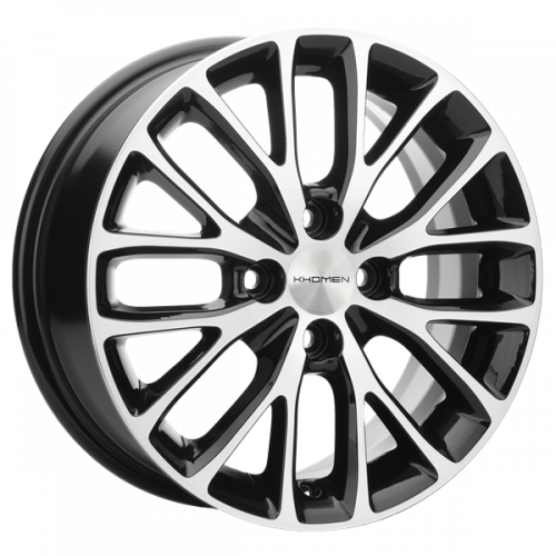 Khomen 1506 6x15 4*100 Et:46 Dia:54,1 black-fp Khomen 1506 6x15 4*100 Et:46 Dia:54,1 black-fp