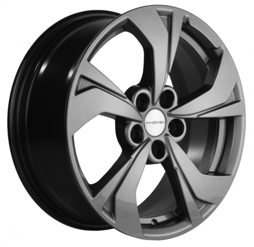 Khomen 1724 7x17 5*114,3 Et:45 Dia:67,1 Gray Khomen 1724 7x17 5*114,3 Et:45 Dia:67,1 Gray
