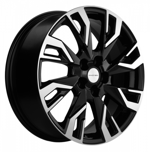 Khomen 1809 7x18 5*112 Et:43 Dia:57,1 Black-FP Khomen 1809 7x18 5*112 Et:43 Dia:57,1 Black-FP