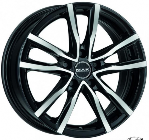MAK MILANO 8x17 5*114,3 Et:50 Dia:76,1 Black Mirror MAK MILANO 8x17 5*114,3 Et:50 Dia:76,1 Black Mirror